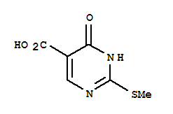 4-羥基-2-(甲硫基)嘧啶-5-羧酸