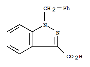 1-(苯基甲基)-1H-吲唑-3-羧酸