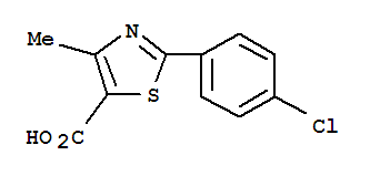 2-(4-氯苯基)-4-甲基噻唑-5-羧酸