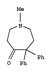 1-甲基-5,5-二苯基-氮雜環庚-4-酮