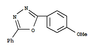 2-(4-甲氧基苯基)-5-苯基-1,3,4-惡二唑