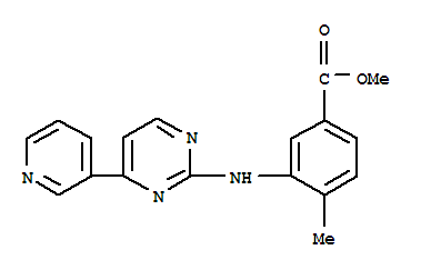 4-甲基-3-[[4-(3-吡啶基)-2-嘧啶基]氨基]苯甲酸甲酯