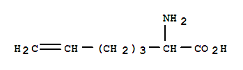 (D,l)-2-氨基-6-庚烯酸