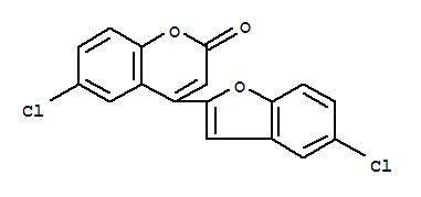 6-氯-4-(5-氯-1-苯并呋喃-2-基)-2H-色烯-2-酮