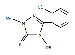 5-(2-氯苯基)-2,4-二甲基-2,4-二氫-3H-1,2,4-三唑-3-硫酮