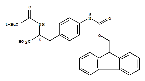 Boc-4-(Fmoc-氨基)-L-苯丙氨酸