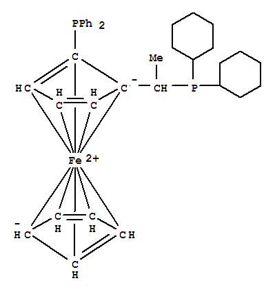 (R)-1-1[(S)-2-(二苯基膦)二茂鐵]乙基二環(huán)已基膦