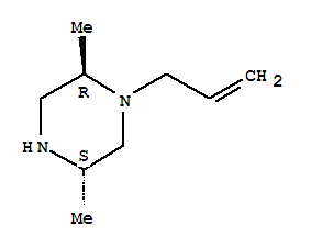 哌嗪,  2,5-二甲基-1-(2-丙烯基)-,   (2R,5S)- (9CI)