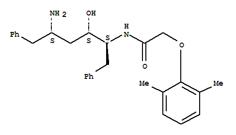 N-[(1S,2S,4S)-4-氨基-2-羥基-5-苯基-1-(苯甲基)戊基]-2-(2,6-二甲基苯氧基)乙酰胺