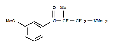 3-(二甲基氨基)-1-(3-甲氧基苯基)-2-甲基-1-丙酮