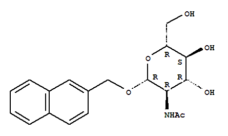 2-萘基甲基 2-乙酰氨基-2-脫氧吡喃己糖苷