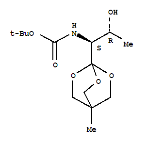 [2-羥基-1-(4-甲基-2,6,7-三氧雜雙環[2.2.2]辛-1-基)丙基]氨基甲酸叔丁酯
