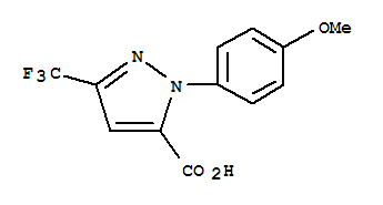 1-(4-甲氧基苯基)-3-(三氟甲基)-1H-吡唑-5-羧酸