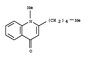 1-甲基-2-戊基-4(1H)-喹啉酮