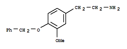 4-芐氧基-3-甲氧基苯乙胺; 2-(4-芐氧基-3-甲氧基苯基)乙胺