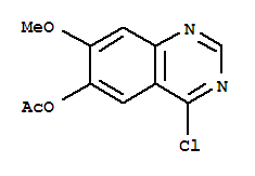 6-乙酰氧基-4-氯-7-甲氧基喹唑啉