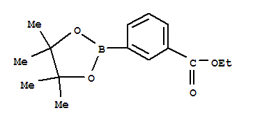 3-(4,4,5,5-四甲基-1,3,2-二氧硼戊環-2-基)苯甲酸乙酯