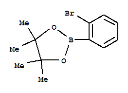 2-(2-溴苯基)-4,4,5,5-四甲基-1,3,2-二雜氧戊硼烷