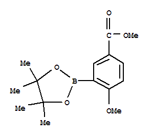 2-甲氧基-5-甲氧羰基苯硼酸頻那醇酯