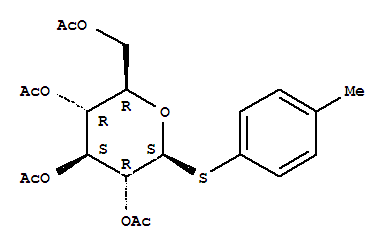 4-甲基苯基 2,3,4,6-O-四乙酰基-beta-D-硫代吡喃葡萄糖苷