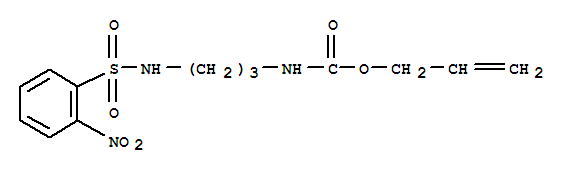 烯丙基[3-(2-硝基苯磺酰氨基)丙基]甲酸酯