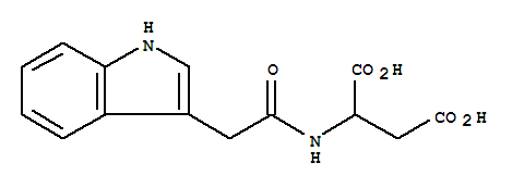 N-(3-吲哚基乙酰基)-DL-天冬氨酸