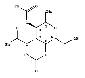 甲基2,3,4-三-O-苯甲酰-α-D-吡喃葡萄糖苷