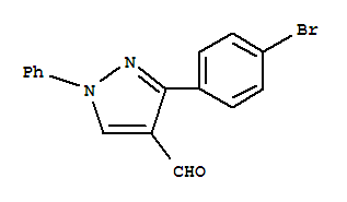 3-(4-溴苯基)-1-苯基-1H-吡唑-4-甲醛