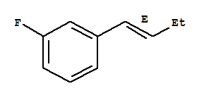 苯,1-(1E)-1-丁烯-1-基-3-氟-