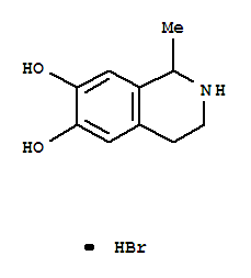 6,7-二羥基-1-甲基-1,2,3,4-四氫異喹啉氫溴酸