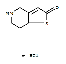 5,6,7,7a‐四氫噻吩并[3,2‐c]吡啶‐2(4H)‐酮鹽酸鹽