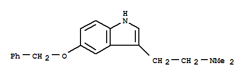 N,N-二甲基-5-(芐氧基)-1H-吲哚-3-乙胺