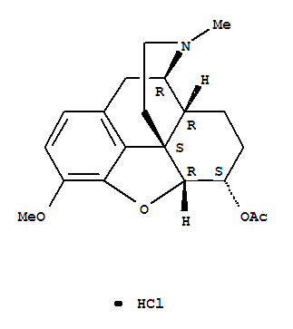 (5alpha,6alpha)-3-甲氧基-17-甲基-4,5-環氧嗎喃-6-基乙酸酯鹽酸鹽(1:1)