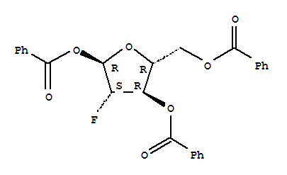 2-脫氧-2-氟-1,3,5-三苯甲酰基-alpha-D-阿拉伯呋喃糖