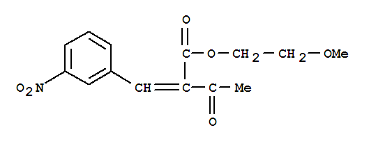 3-硝基苯叉基乙酰乙酸甲氧乙酯