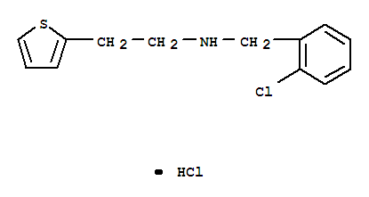 N-(2-氯芐基)-2-(-2-噻吩基)乙胺鹽酸鹽