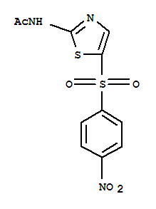 N-[5-(4-硝基苯基)磺酰基-1,3-噻唑-2-基]乙酰胺