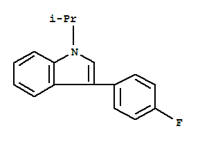 3-(4-氟苯基)-1-異丙基-1H-吲哚