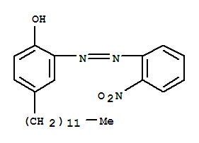 4-十二烷基-2-[(2-硝基苯基)偶氮]苯酚