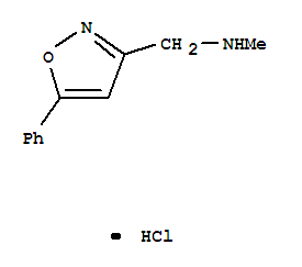 (5-苯基異噁唑-3-甲基)-甲胺鹽酸鹽