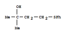 2-甲基-4-苯基硫基-2-丁醇