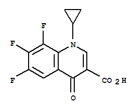 1-環丙基-6,7,8-三氟-4-氧代-1,4-二氫喹啉-3-羧酸