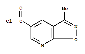 3-甲基[1,2]惡唑并[5,4-b]吡啶-5-甲酰氯