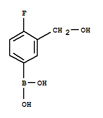 4-氟-3-(羥甲基)苯基硼酸