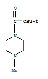 1-Boc-4-甲基哌嗪; 4-甲基哌嗪-1-羧酸叔丁酯