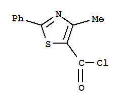 4-甲基-2-苯基-1,3-噻唑-5-碳酰氯