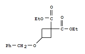 3-芐氧基環丁烷-1,1-二甲酸二乙酯