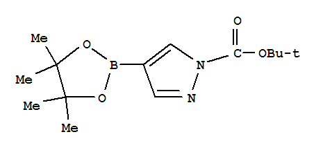 1-Boc-吡唑-4-硼酸頻哪醇酯; 1-叔丁氧羰基-吡唑-4-硼酸頻哪醇酯