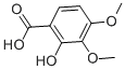 2-羥基-3  4-二甲氧基苯甲酸