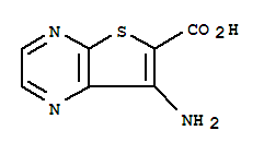 7-氨基噻吩并[2,3-b]吡嗪-6-羧酸